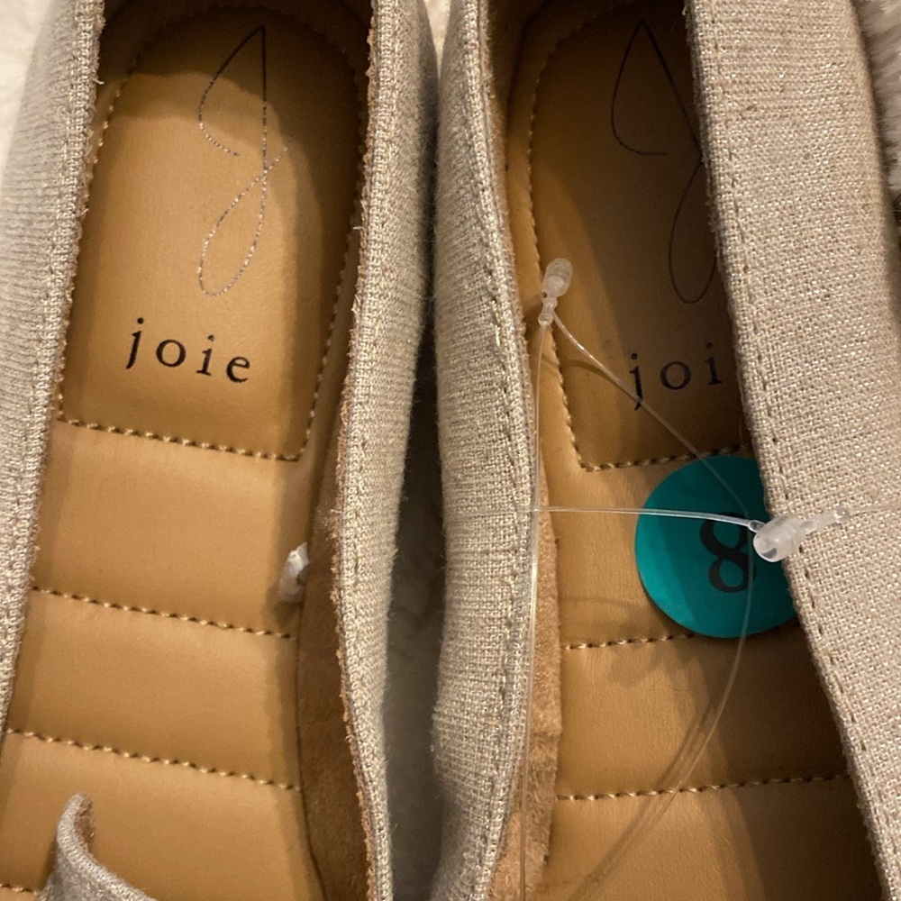 Joie Cara Platform Espadrille Slip-On Flats, Size 8 - Picture 3 of 4